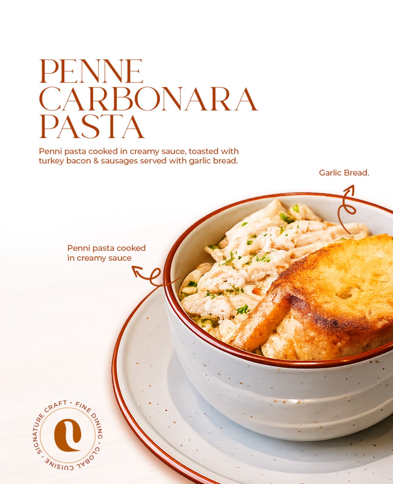 Penne Carbonara