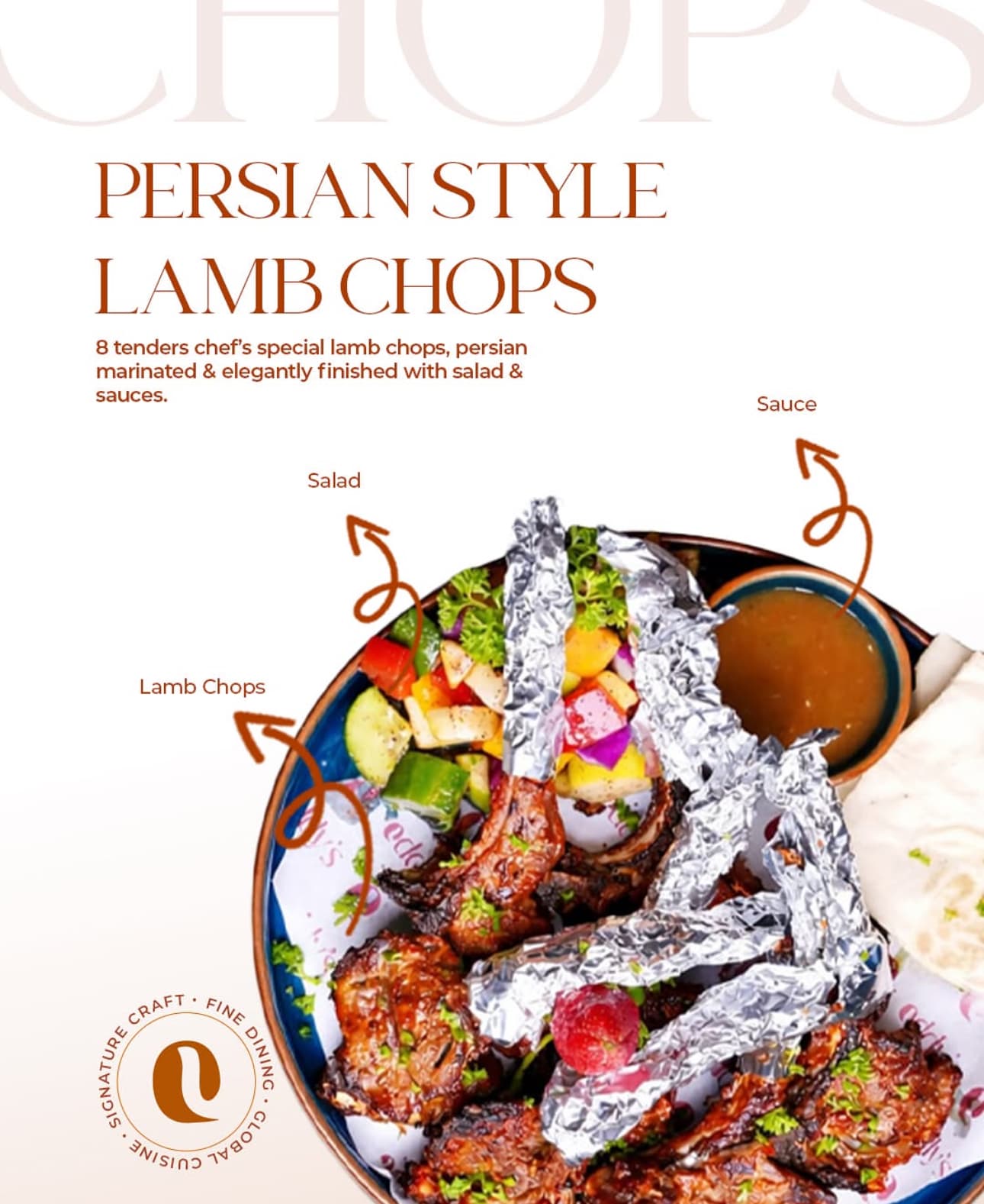 Persian Style Lamb Chops