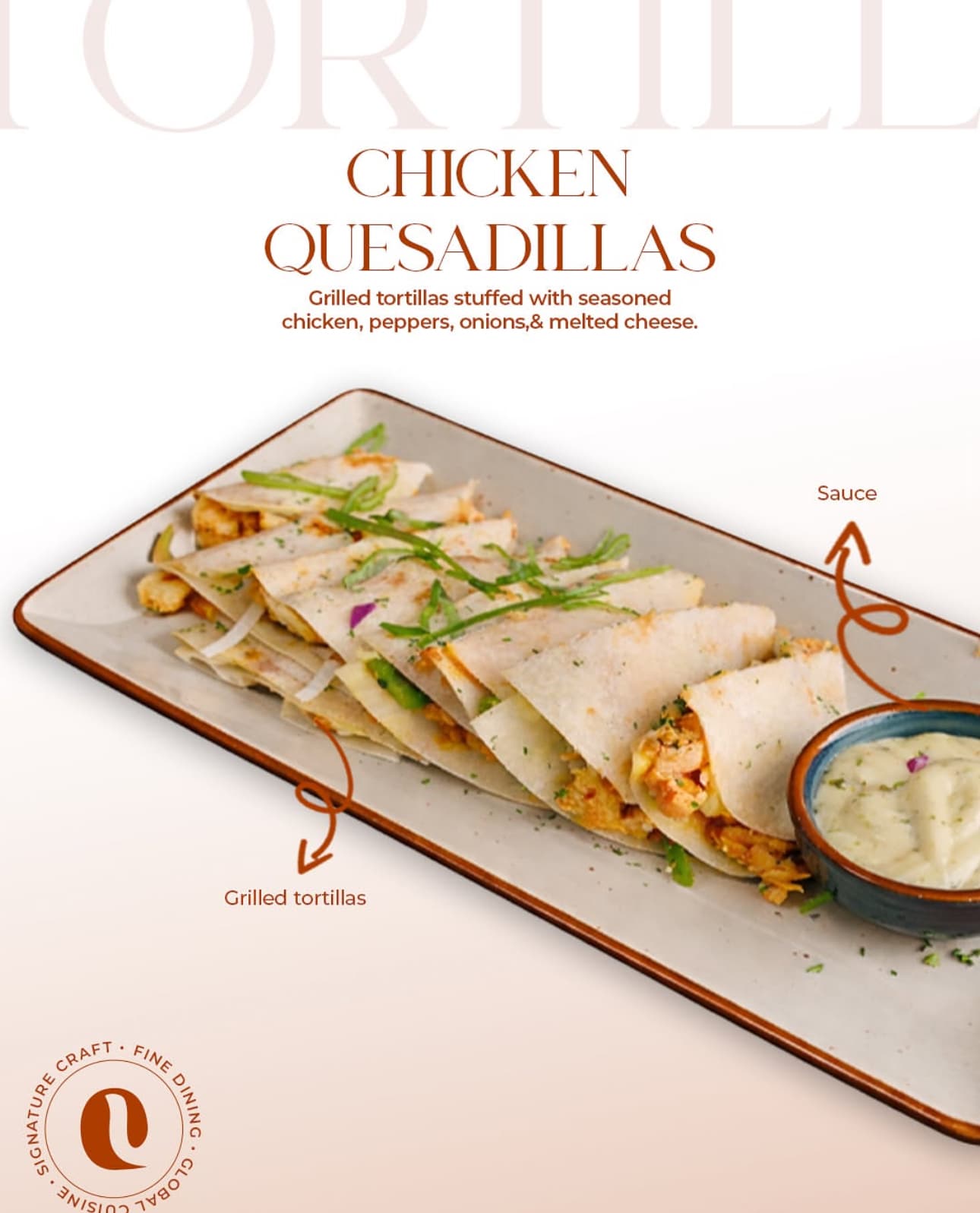 Chicken Quesadillas